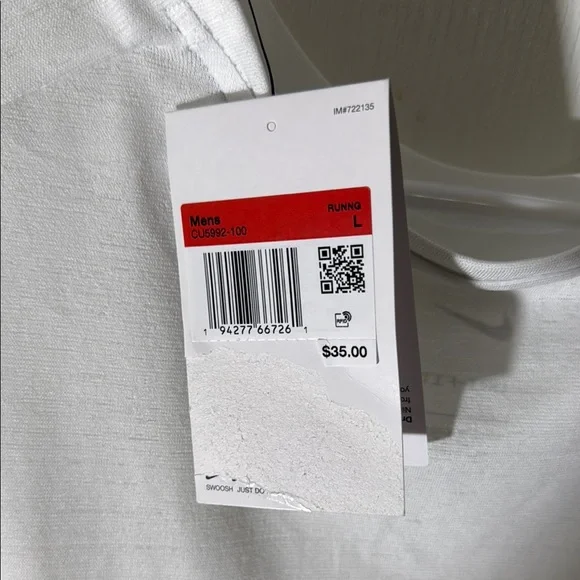 BNWT LARGE Nike White T-Shirt - Picture 7 of 7